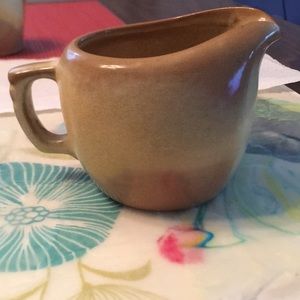 Frankoma 5A 8oz Creamer Plainsman Gold